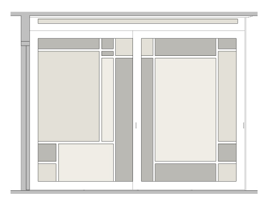 kul&ouml;rer glaspartier skjutd&ouml;rrar